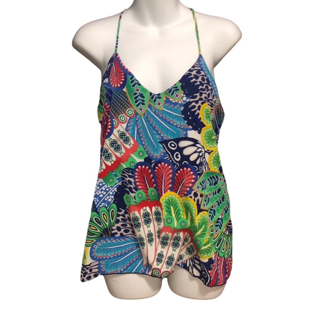 Karlie peacock razorback tank top shirt